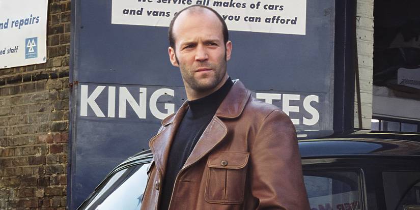 Jason Statham looking to the distance in The Bank Job