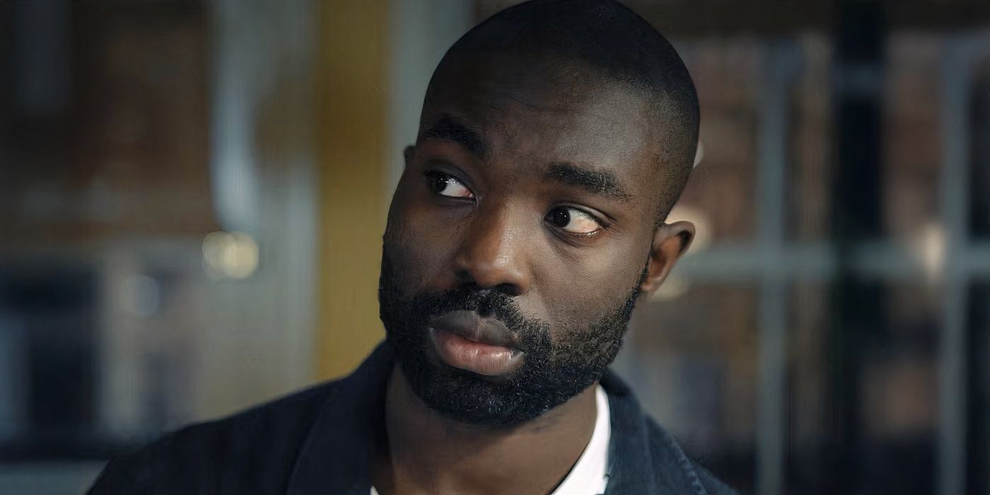 Paapa Essiedu has a grave expression in The Lazarus Project 