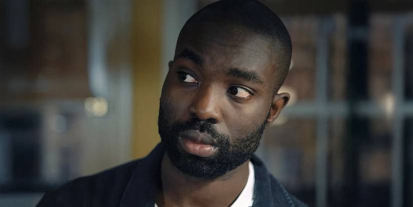Paapa Essiedu has a grave expression in The Lazarus Project 