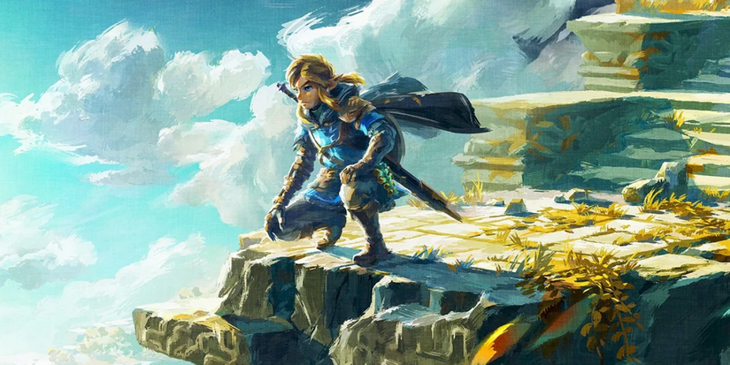 The Legend of Zelda Tears of The Kingdom Box Art