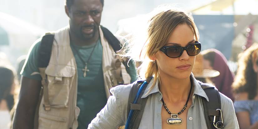 Hilary Swank as Katherine Winter and Idris Elba as Ben in The Reaping