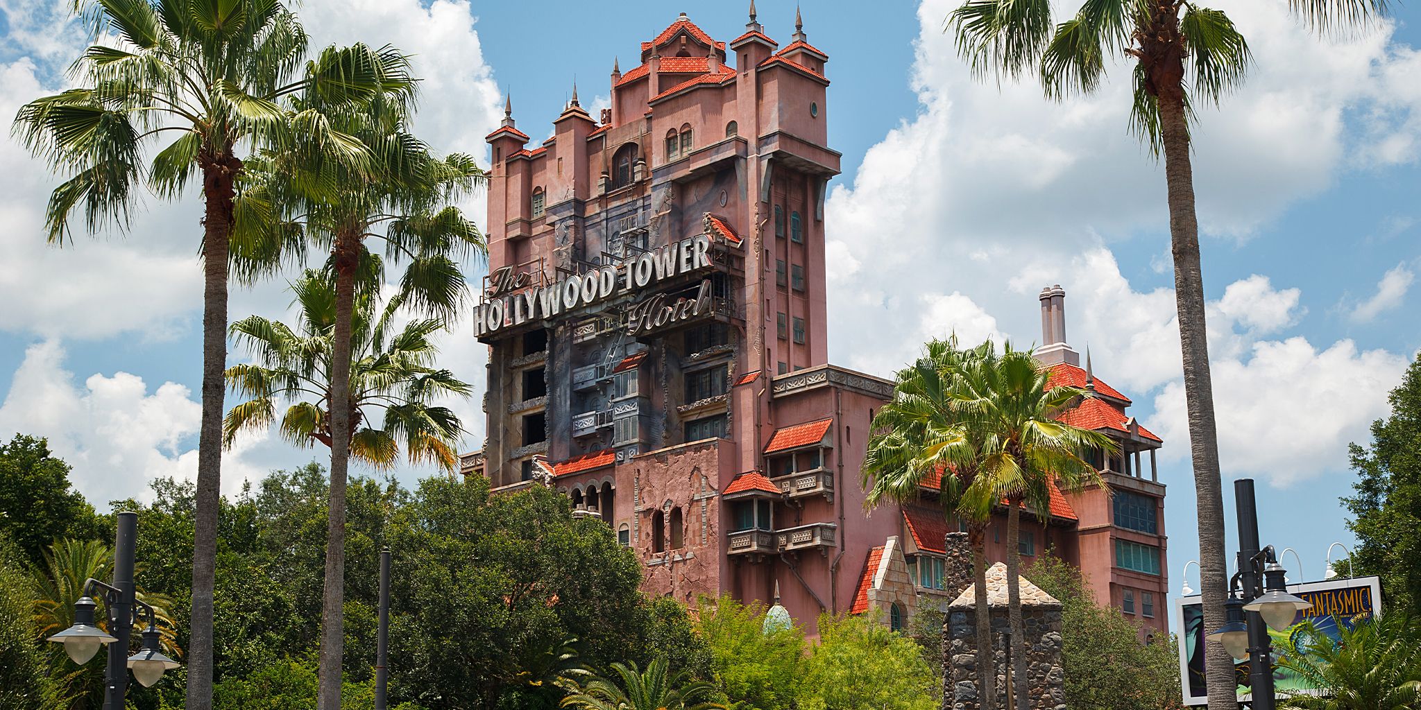 The Tower of Terror Ride at Walt Disney World