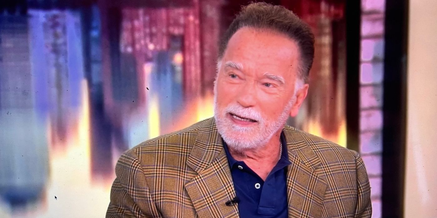 Arnold Schwarzenegger on 'The View.'
