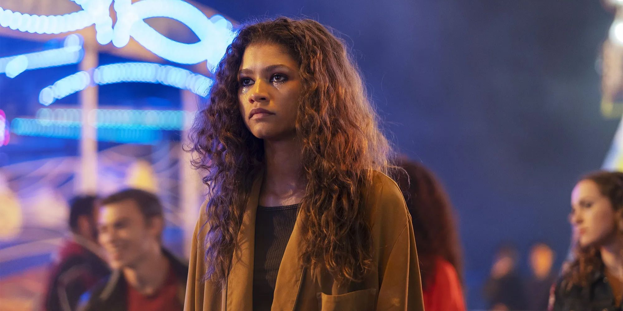Zendaya as Rue Bennett in Euphoria