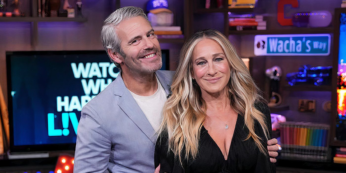 Andy Cohen and Sarah Jessica Parker