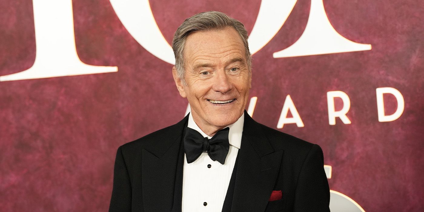 Bryan Cranston smiling on the red carpet 