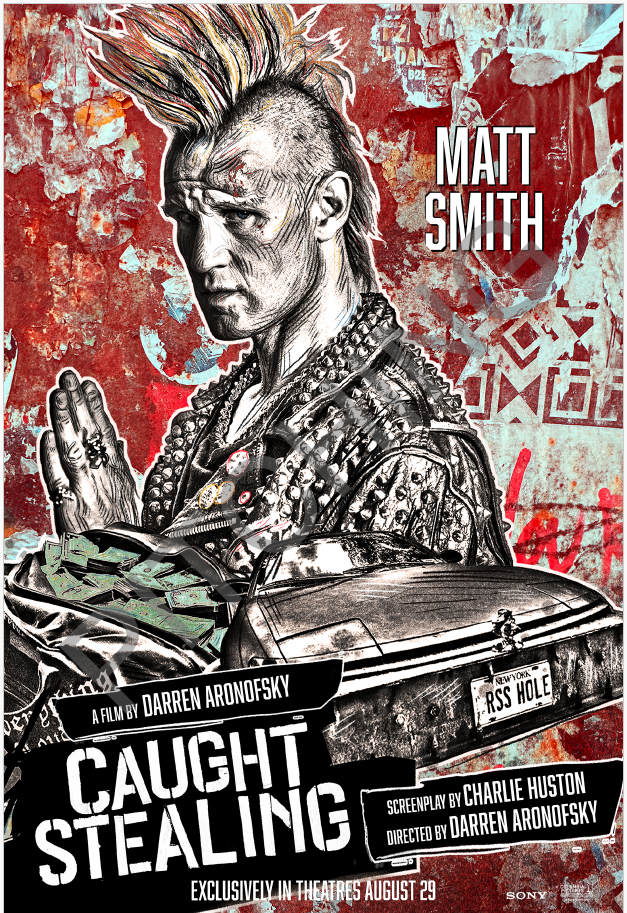 Stealing Poster Examples ‘House of the Dragon’ Star Gets His Punk Rock On in New ‘Caught ...