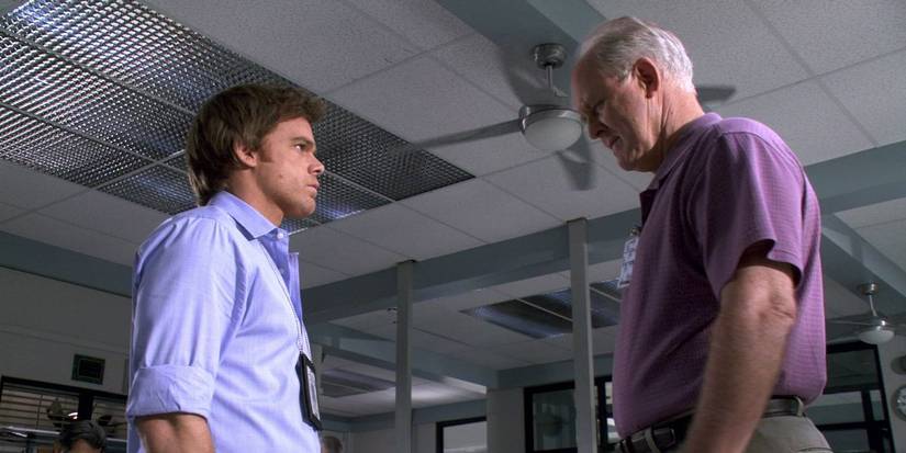 Michael C. Hall and John Lithgow in 'Dexter' Season 4, Episode 11