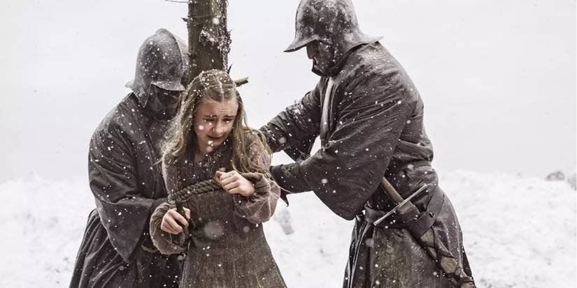 Shireen Baratheon’s death scene in Game of Thrones