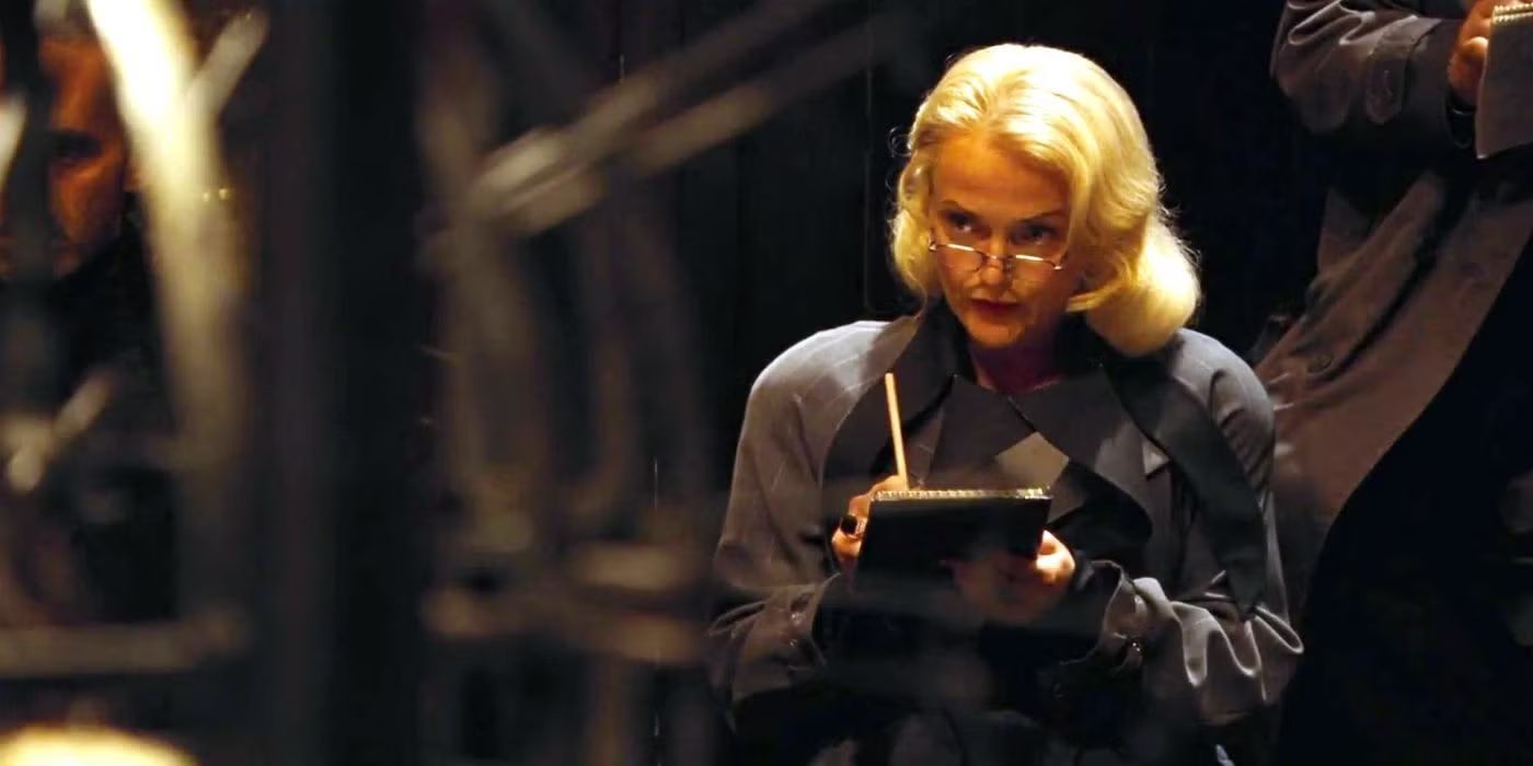 Miranda Richardson as Rita Skeeter in 'Harry Potter and the Goblet of Fire'