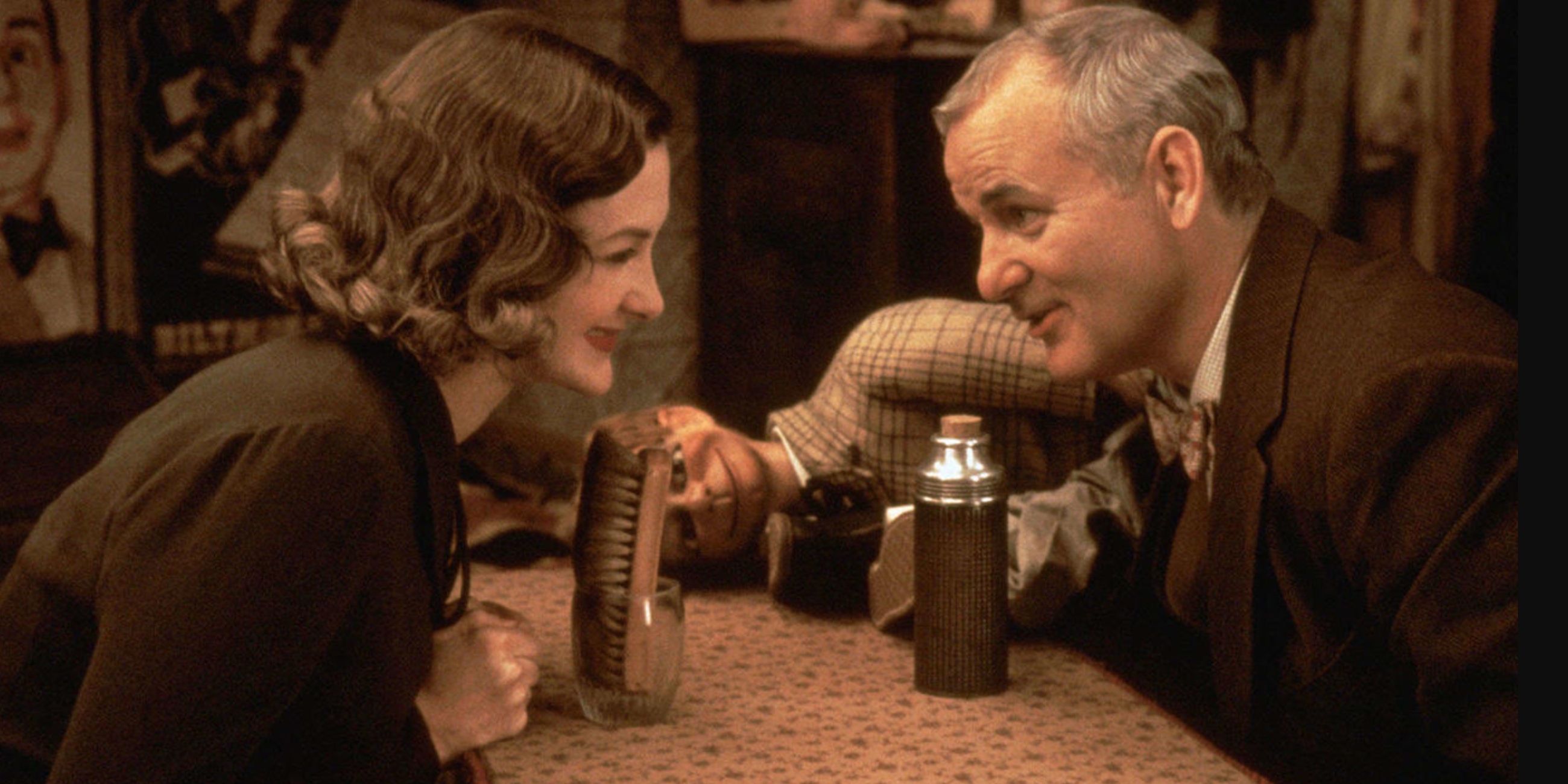 Hazel (Joan Cusack) flirting with Tommy (Bill Murray) in 'Cradle Will Rock'