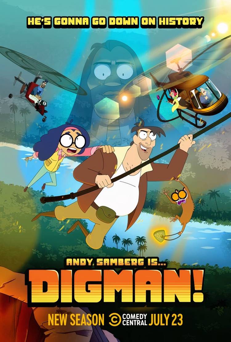 Digman Animation Season 2 of Andy Samberg’s 57% Rotten Tomatoes Animated Comedy Gets an ...