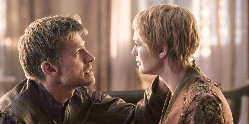 Jamie and Cersei Lannister on Game of Thrones