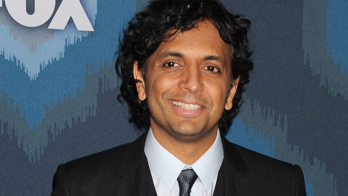 M. Night Shyamalan on the red carpet in 2015
