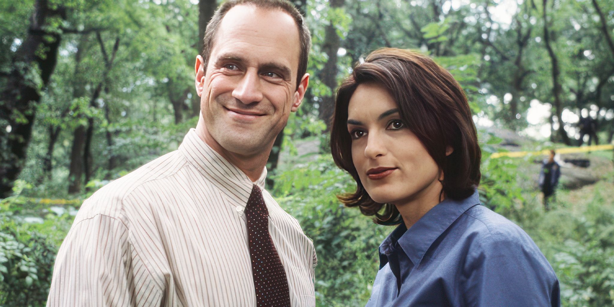 Mariska Hargitay's Benson and Christopher Meloni's Stabler in Law & Order: SVU