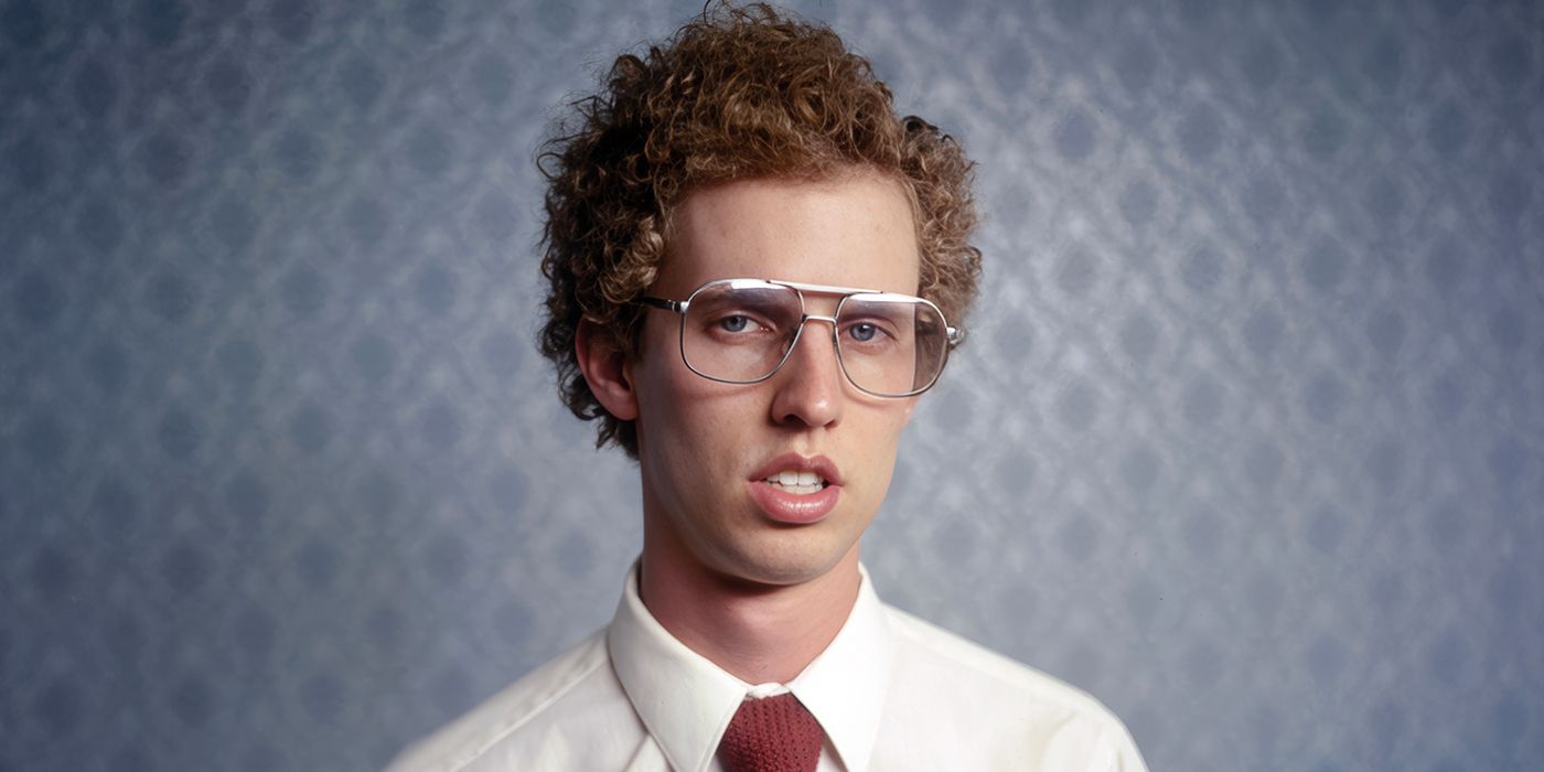 Jon Heder as Napoleon Dynamite in Napoleon Dynamite.