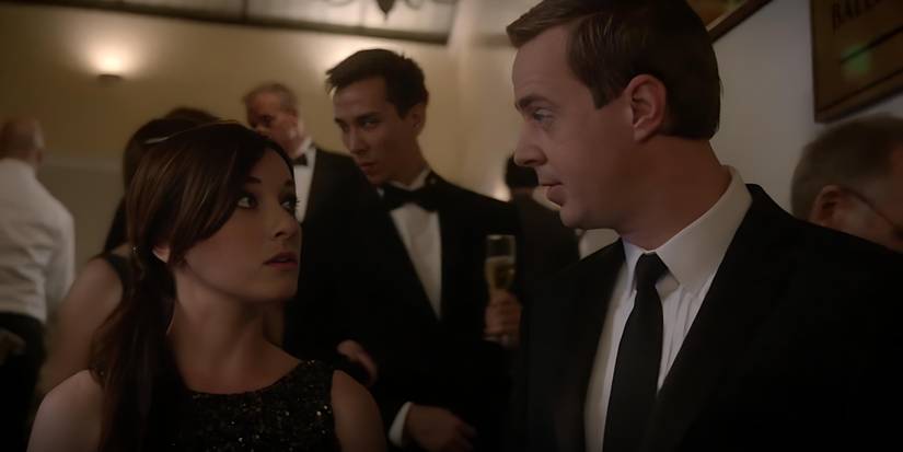 Delilah Fielding (Margo Harshman) and Tim McGee (Sean Murray) attend a gala in NCIS