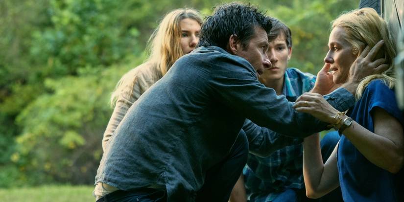 Jason Bateman as Marty Byrde and Laura Linney as Wendy Byrde in the finale of 'Ozark.'