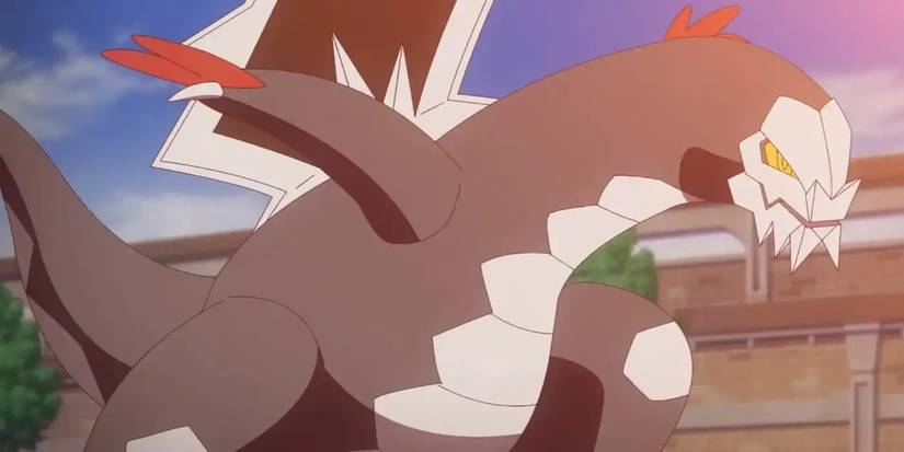 A Baxcalibur ready to fight