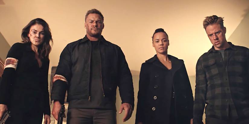 O'Donnell, Dixon, Neagley, and Reacher in Reacher Season 2