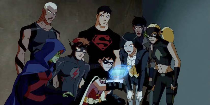 Robin (Jesse McCartney) giving the team tactical instructions in Season 1 of 'Young Justice.'