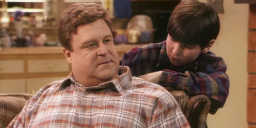 John Goodman's Dan and Michael Fishman's DJ in Roseanne's "Don't Ask, Don't Tell"