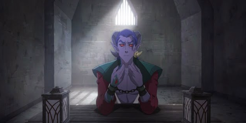 Mollymauk Tealeaf in Prime Video's 'The Mighty Nein'.
