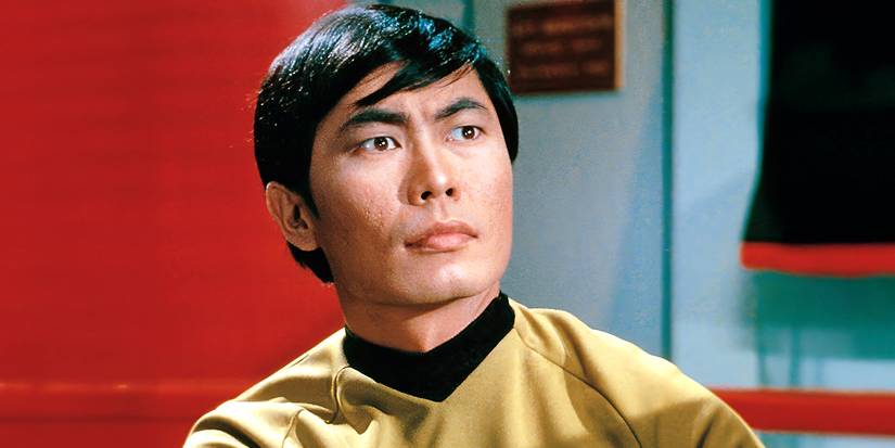 George Takei as Hikaru Sulu on Star Trek: The Original Series.