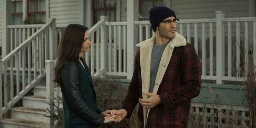 Lois (Bitsie Tulloch) and Clark (Tyler Hoechlin) in 'Superman & Lois'