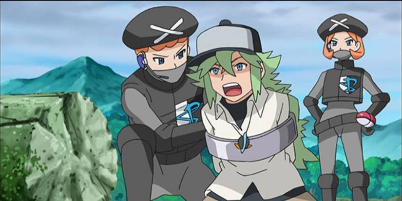 Tim Plasma menangkap N di Pokemon