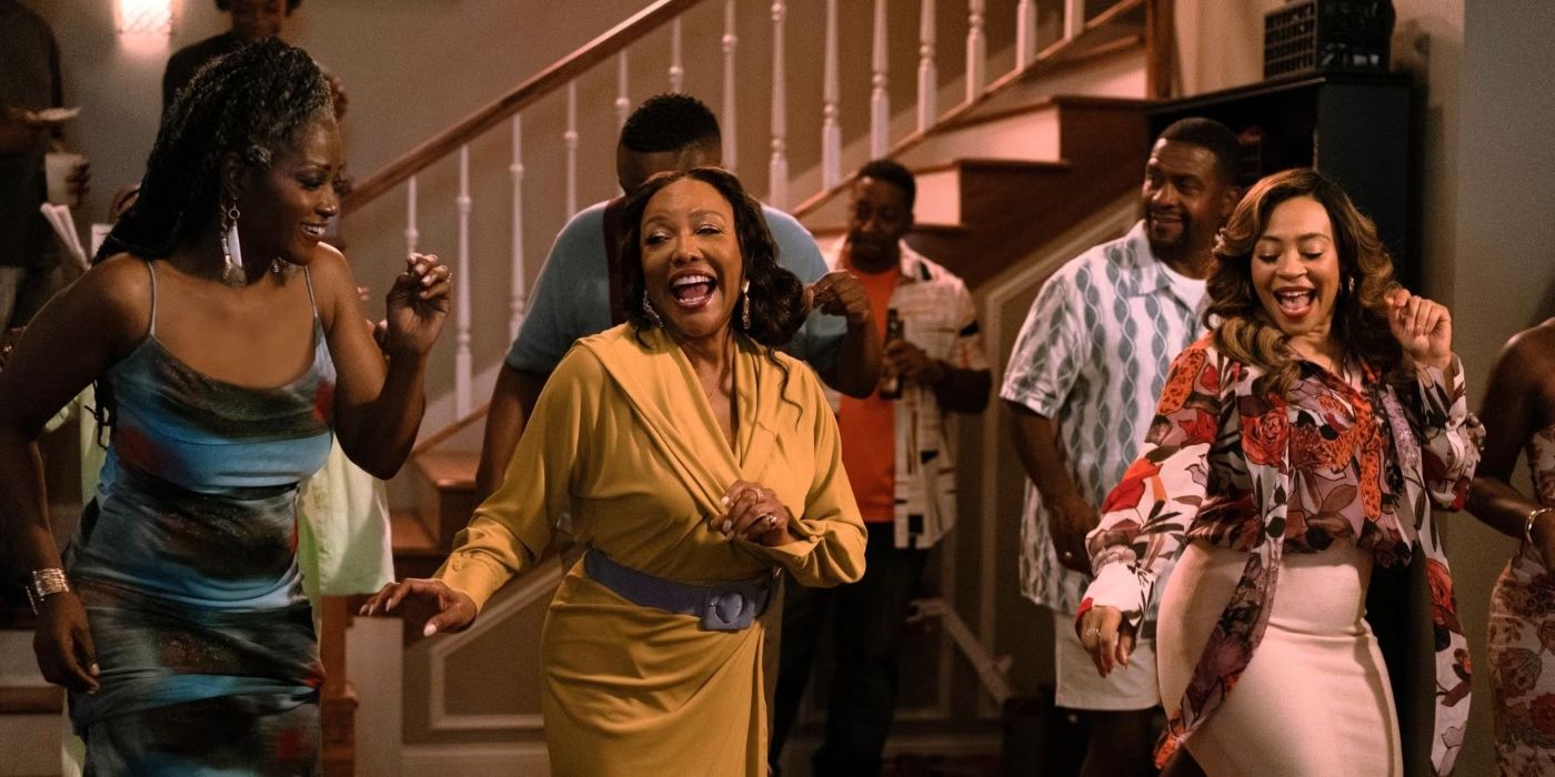 Three women dancing in Season 7 of 'The Chi.'