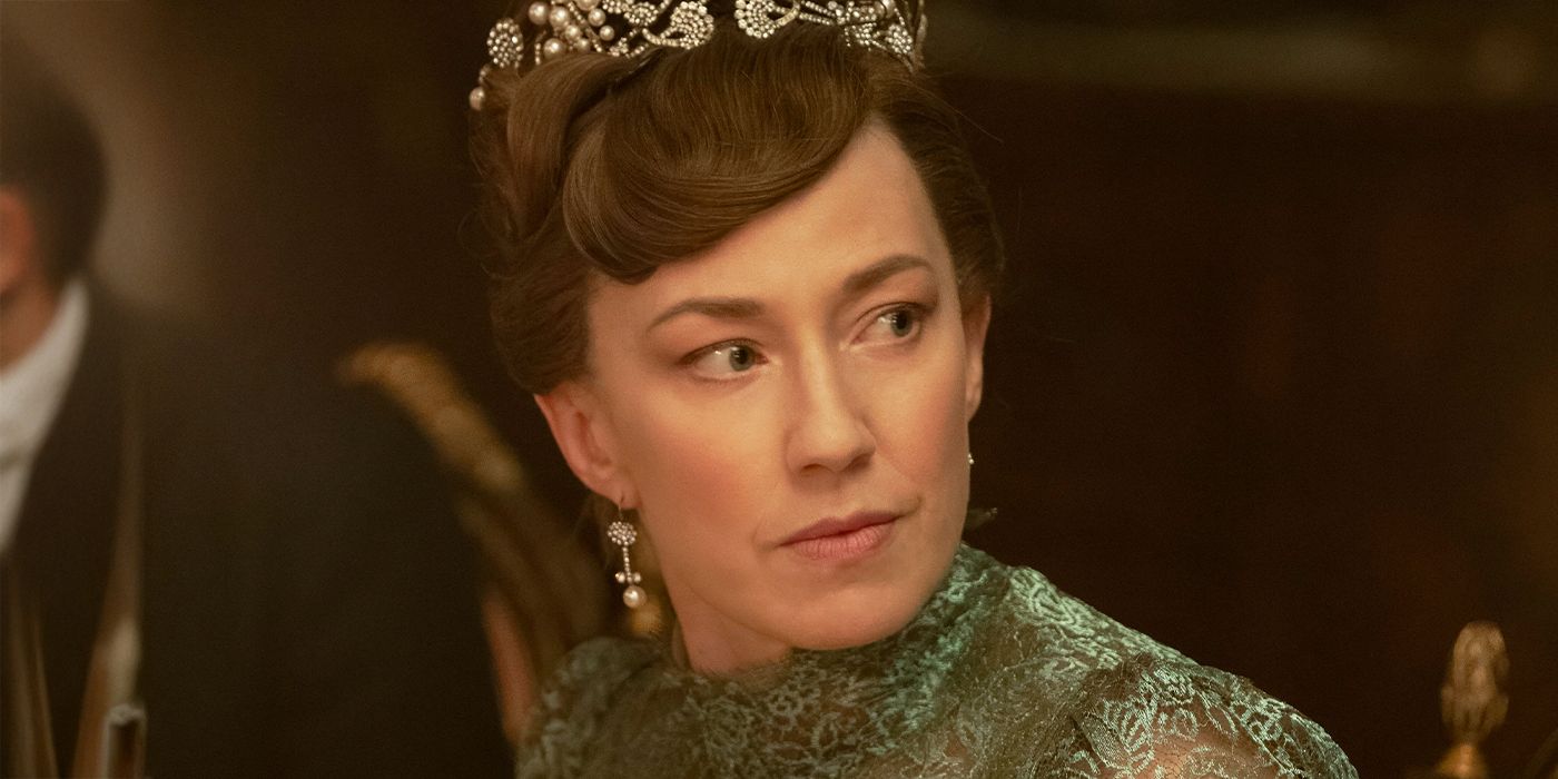 Carrie Coon as Bertha Russell in The Gilded Age Season 3