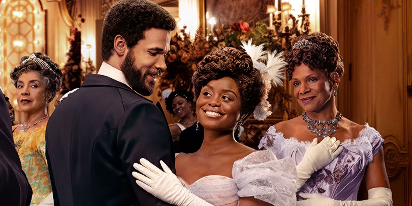 Jordan Donica, Denee Benton, Phylicia Rashad, and Audra McDonald in The Gilded Age Season 3 poster