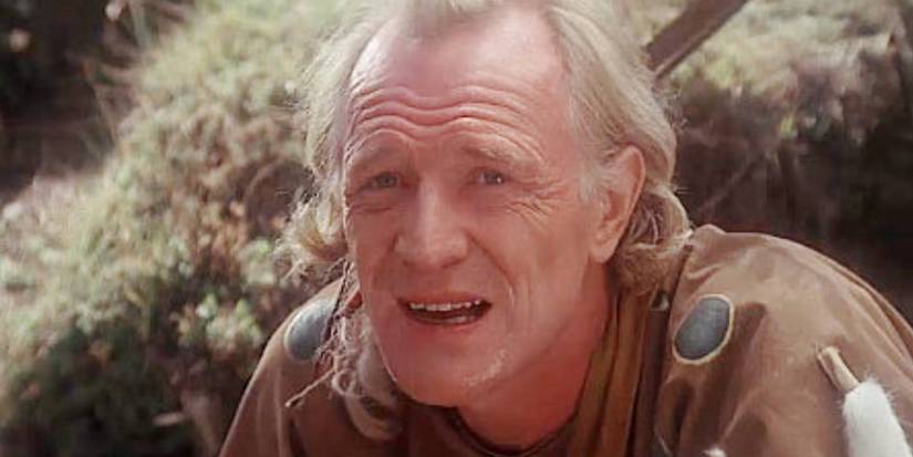 An old man looking to the distance in The Return of a Man Called Horse