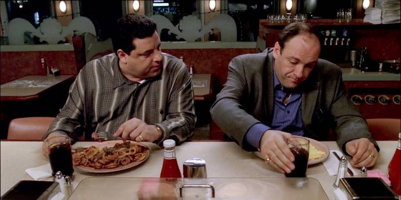 Bobby mistakes Quasimodo for Nostradamus talking to Tony in The Sopranos' For All Debts Public and Private