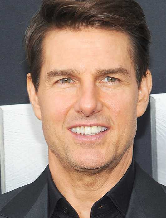 Tom Cruise on the red carpet for The Mummy