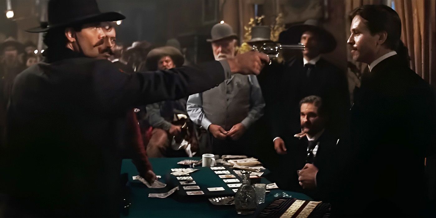 Tombstone 1993 trivia: How long did Michael Biehn practice his gun-spinning routine?
