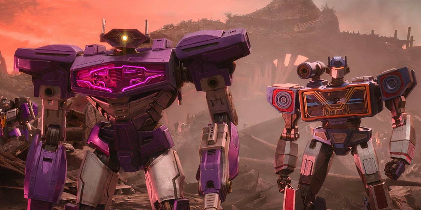 Soundwave in Transformers One.