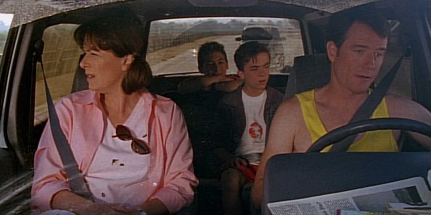 The family drives to the water park on 'Malcolm in the Middle.'