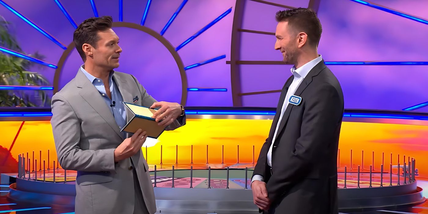 Keith Upton and Ryan Seacrest in Wheel of Fortune