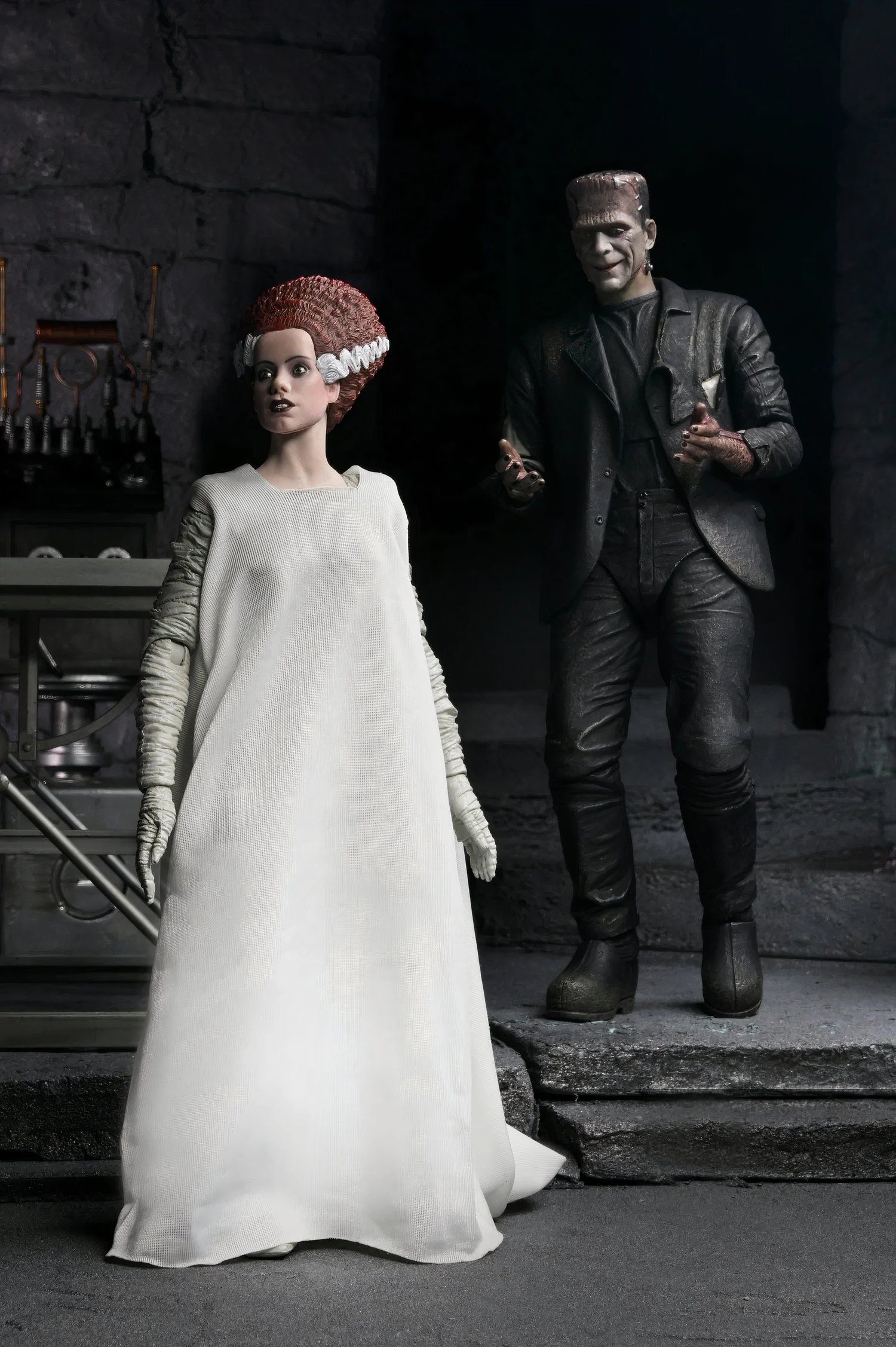 Gothic Universal Monster Horror Couple Unleashes Haunting New Collectible  for Spooky Season