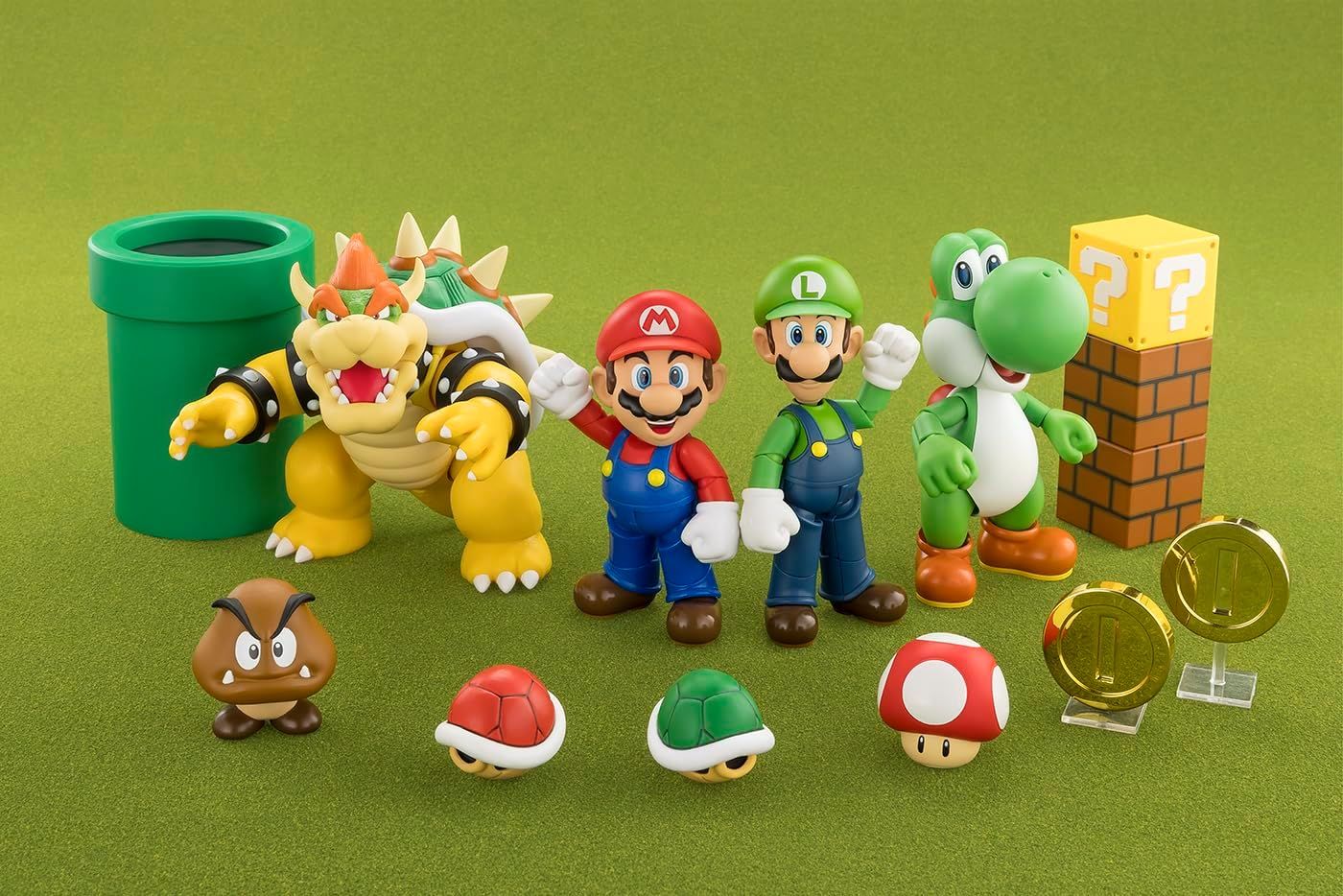 Enter the Mushroom Kingdom With These New 'Super Mario' S.H.