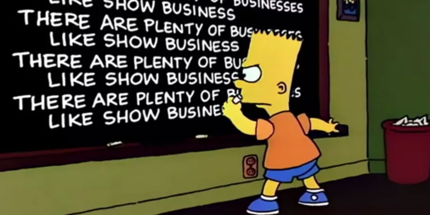 Bart's 10 Best Chalkboard Gags on 'The Simpsons,' Ranked