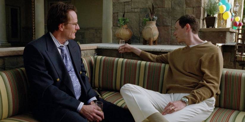 Walt talking to Elliott about a potential job in season 1 of Breaking Bad - Gray Matter (2008).