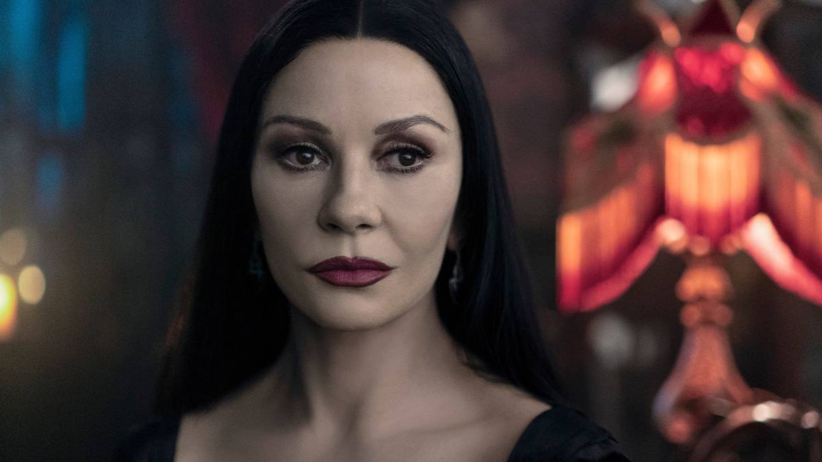 Catherine Zeta-Jones as Morticia Addams in Wednesday