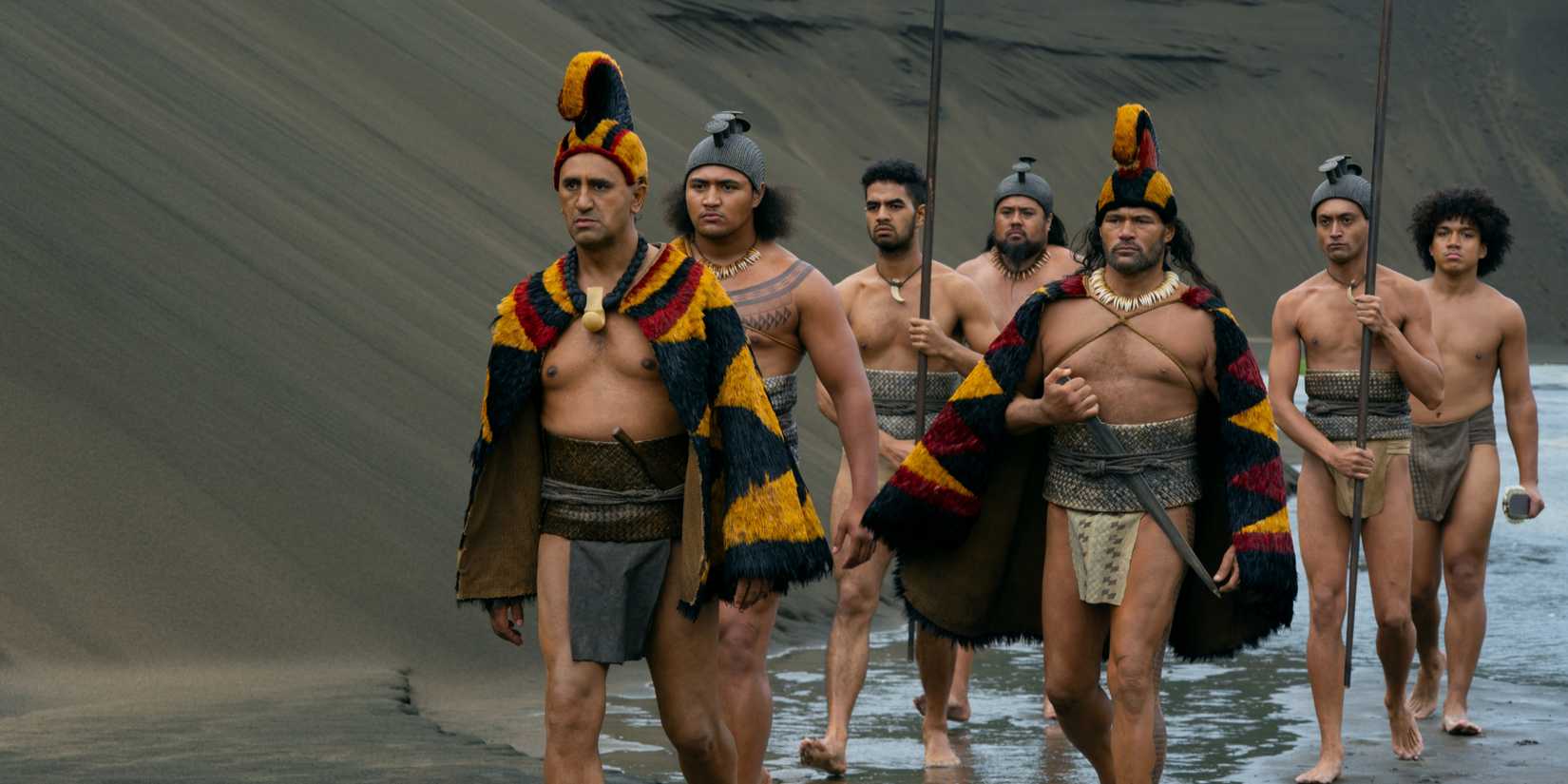 Cliff Curtis in "Chief of War," now streaming on Apple TV+.