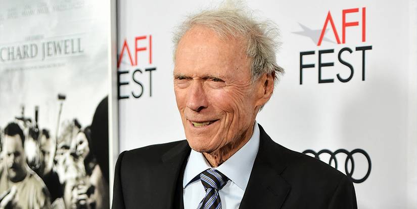 Clint Eastwood on the red carpet in 2019.