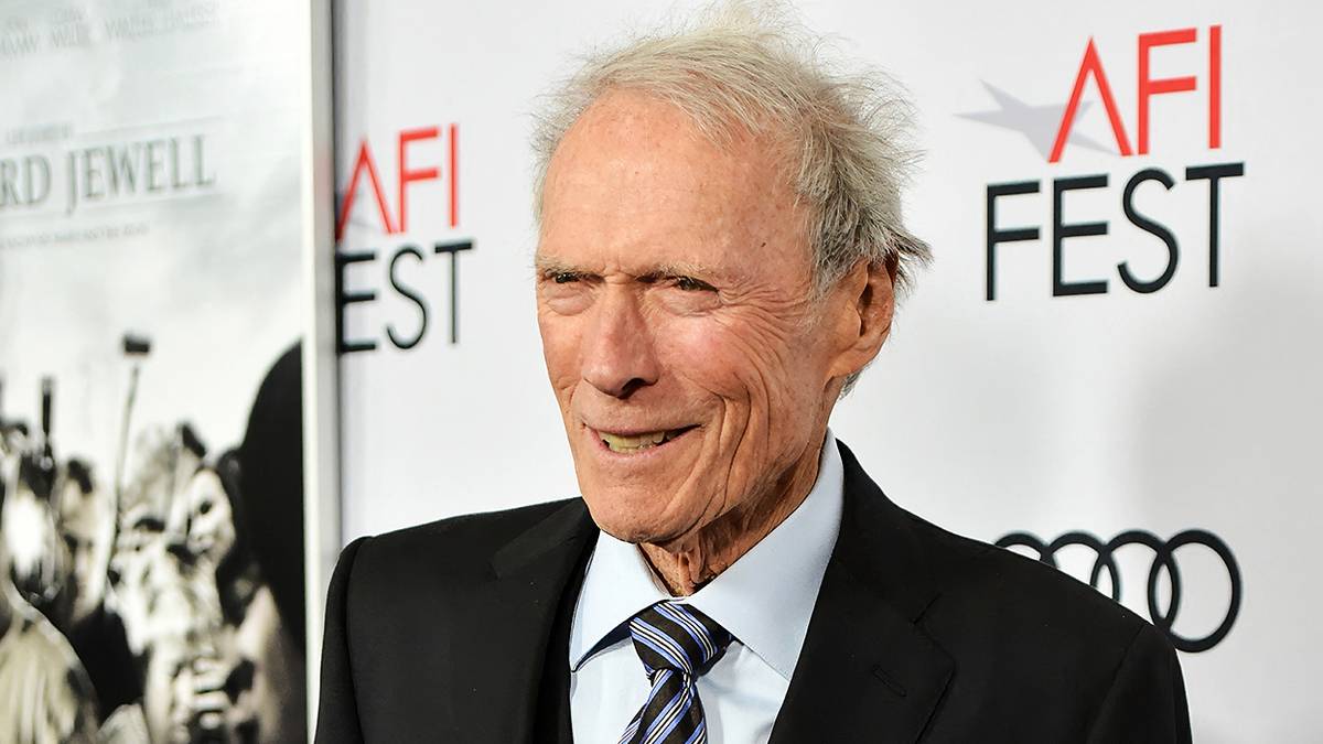 Clint Eastwood on the red carpet in 2019