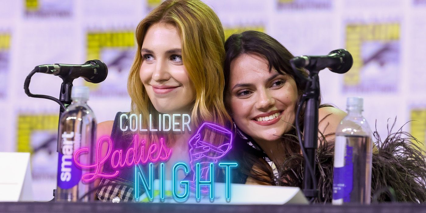 Sophie Nélisse and Dafne Keen on the Collider Ladies Night After Dark Panel