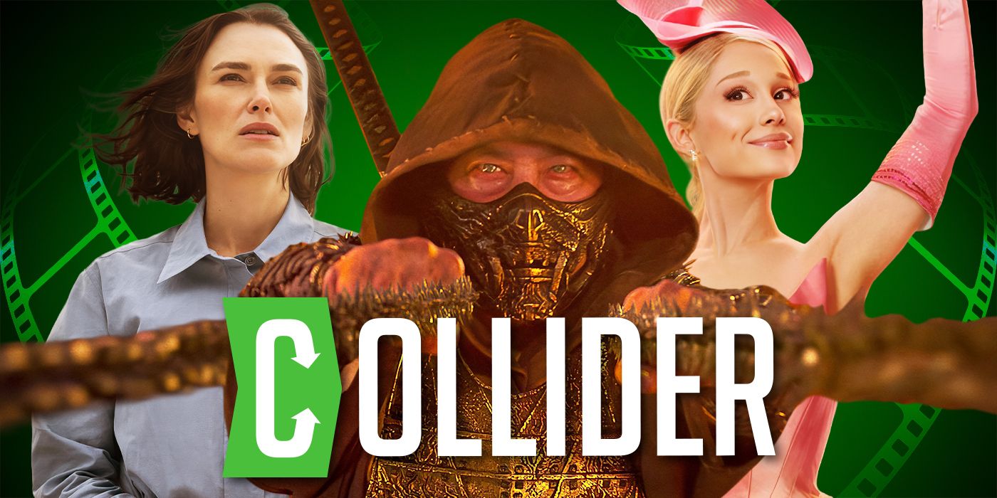 Keira Knightley, Martyn Ford, and Ariana Grande in Collider's exclusive preview.